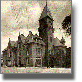 Old Town Hall - 1915 postcard