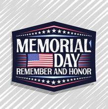 Memorial day remember and honor 