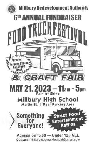 Food truck festival flyer