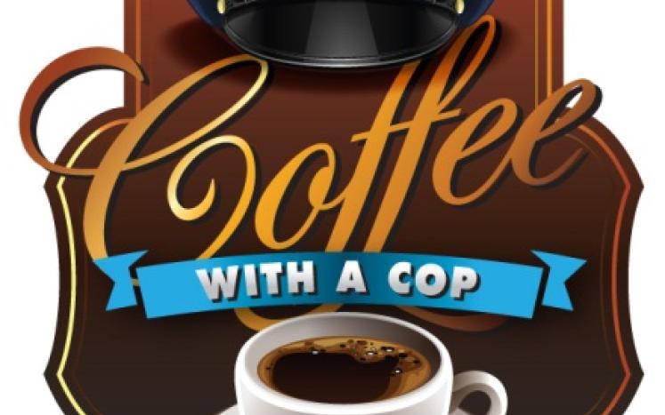 cup of coffee day with police hat